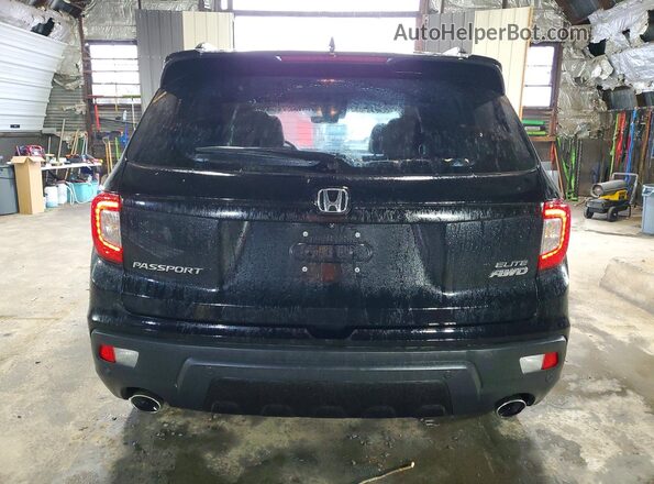 5FNYF8H0XLB010822 2020 HONDA PASSPORT Черный Вид сзади