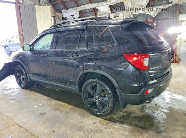 5FNYF8H0XLB010822 2020 HONDA PASSPORT Черный Задняя левая четверть