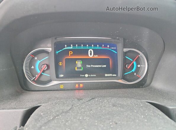 5FNYF8H21KB028061 2019 HONDA PASSPORT White Instrument cluster view