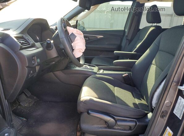 5FNYF8H25MB016661 2021 HONDA PASSPORT Charcoal Вид салону спереду