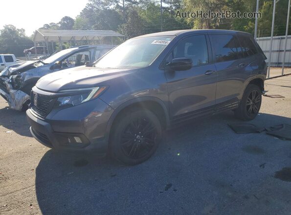 5FNYF8H28KB023441 2019 HONDA PASSPORT Charcoal Front left