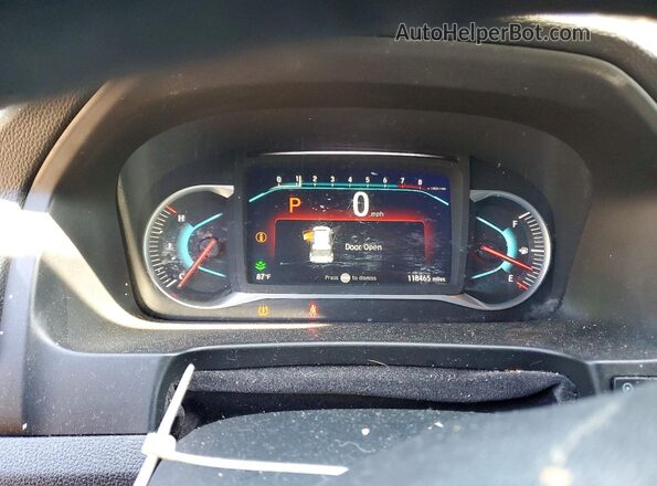 5FNYF8H29KB022458 2019 HONDA PASSPORT Черный Вид щитка приборов