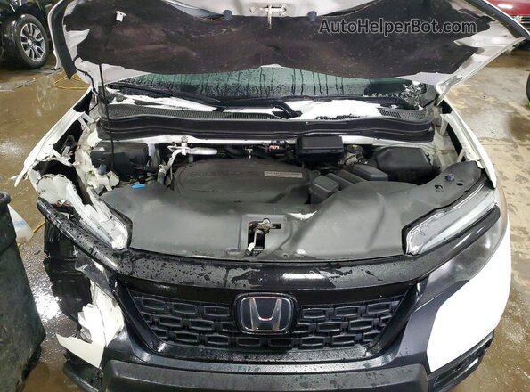 5FNYF8H2XKB023487 2019 HONDA PASSPORT Белый Вид подкапотного пространства