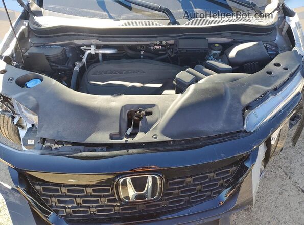 5FNYF8H2XMB009043 2021 HONDA PASSPORT Silver Widok komory silnika