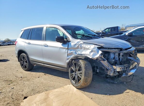 5FNYF8H2XMB009043 2021 HONDA PASSPORT Silver Przód prawy