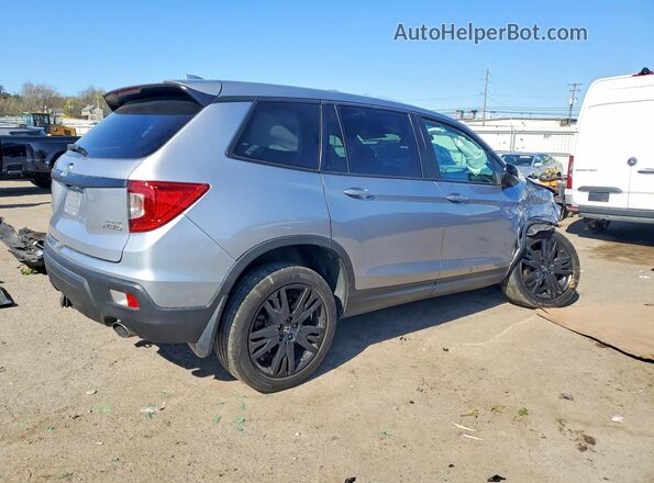 5FNYF8H2XMB009043 2021 HONDA PASSPORT Silver Tył prawy