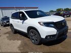 2021 Honda Passport Awd Ex-l White vin: 5FNYF8H55MB025354