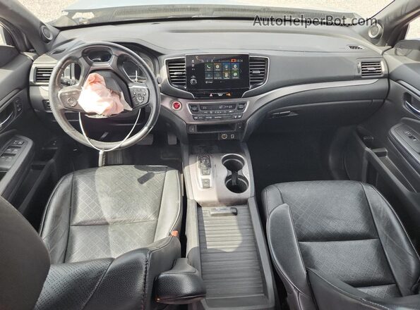 5FNYF8H57KB019536 2019 HONDA PASSPORT Silver Вид панелі приладів