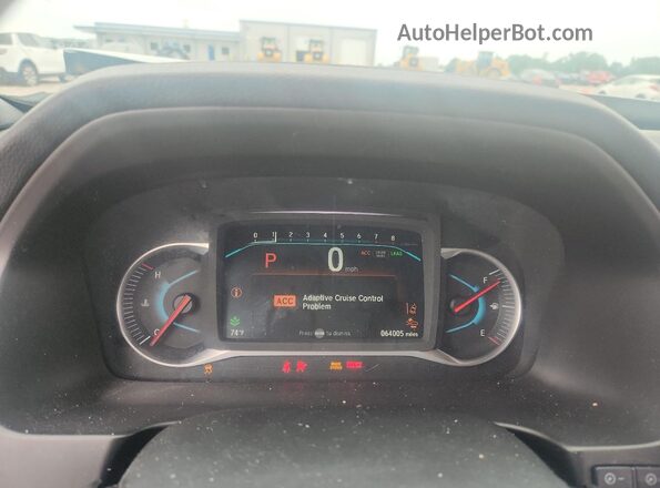 5FNYF8H57KB019536 2019 HONDA PASSPORT Silver Вид щитка приладів