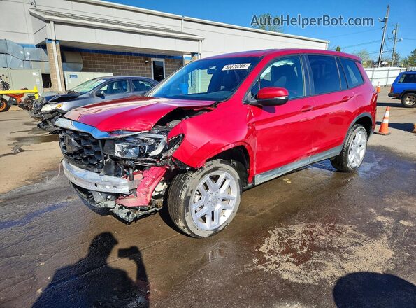 5FNYF8H59RB020181 2024 HONDA PASSPORT Red Przód lewy