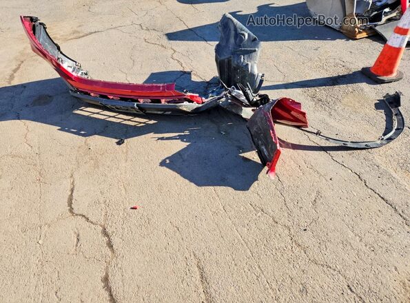 5FNYF8H59RB020181 2024 HONDA PASSPORT Red Widok naklejki z numerem VIN