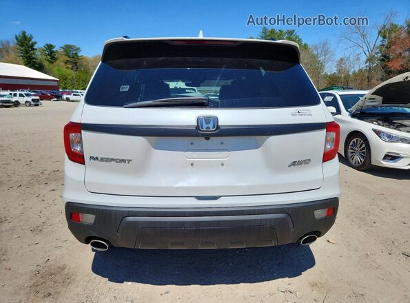 5FNYF8H5XMB004192 2021 HONDA PASSPORT White Widok z tyłu