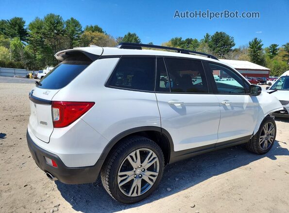5FNYF8H5XMB004192 2021 HONDA PASSPORT White Tył prawy