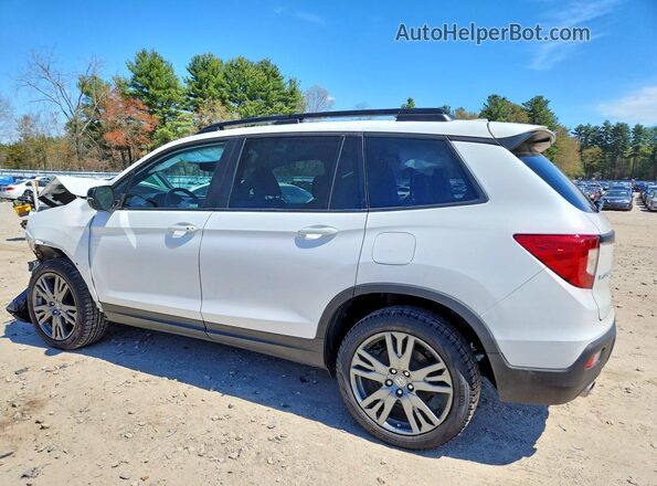 5FNYF8H5XMB004192 2021 HONDA PASSPORT White Tył lewy