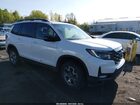 2023 Honda Passport Awd Trailsport White vin: 5FNYF8H68PB043098
