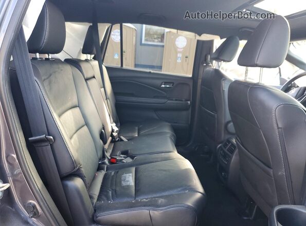 5FNYF8H98KB030841 2019 HONDA PASSPORT Серый Вид задней части салона