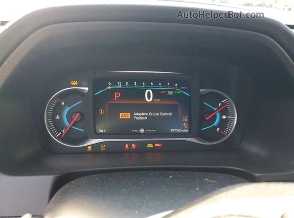 5FNYF8H98KB030841 2019 HONDA PASSPORT Серый Вид щитка приборов