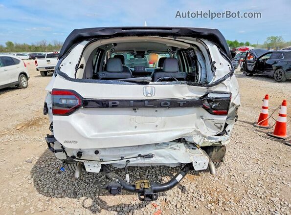 5FNYG1H49SB004337 2025 HONDA PILOT Белый Вид сзади