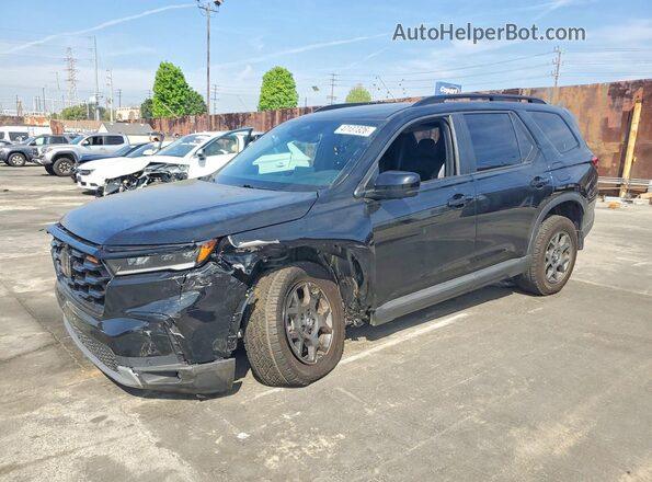 5FNYG1H62RB026594 2024 HONDA PILOT Black Przód lewy