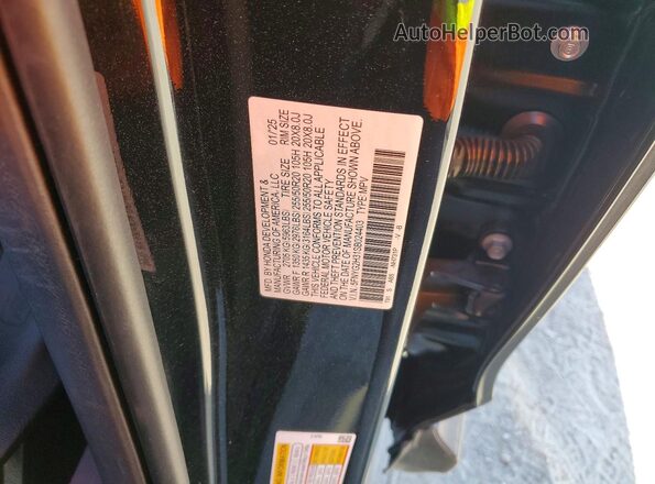 5FNYG2H31SB024403 2025 HONDA PILOT Черный Вид наклейки с VIN-кодом