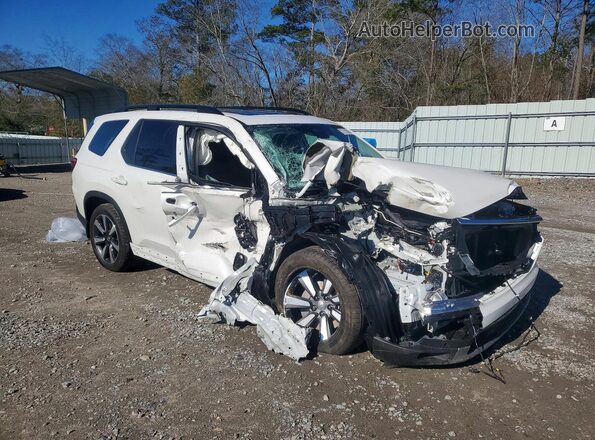 5FNYG2H76SB043449 2025 HONDA PILOT Белый Передняя правая четверть
