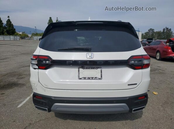5FNYG2H7XRB010965 2024 HONDA PILOT Белый Вид сзади