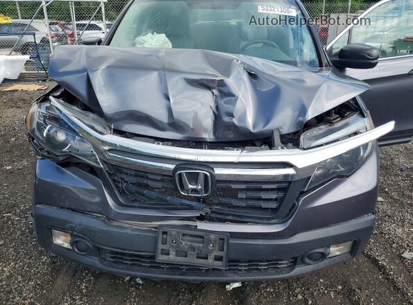 5FPYK2F27HB004245 2017 HONDA RIDGELINE Gray Rear interior view
