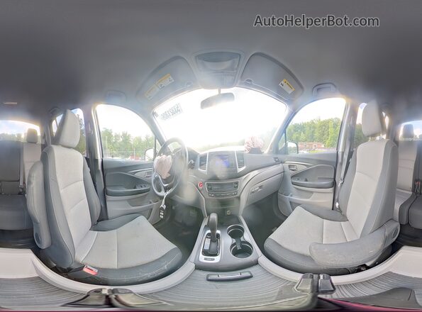 5FPYK2F27HB004245 2017 HONDA RIDGELINE Gray 360 interior view