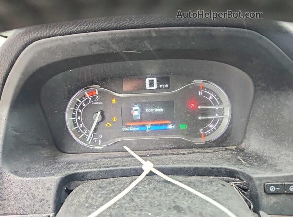 5FPYK2F57HB010847 2017 HONDA RIDGELINE White Widok zestawu wskaźników