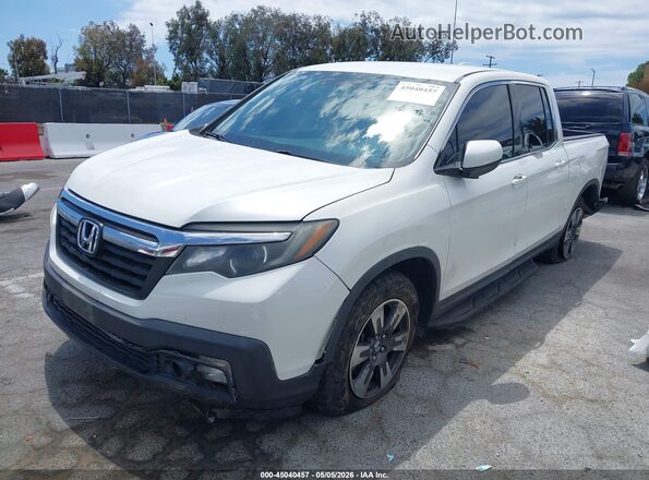 5FPYK2F64HB011219 2017 HONDA RIDGELINE White Przód lewy