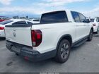 2017 Honda Ridgeline Rtl-t White vin: 5FPYK2F64HB011219