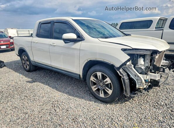 5FPYK2F66KB000326 2019 HONDA RIDGELINE Белый Передняя правая четверть