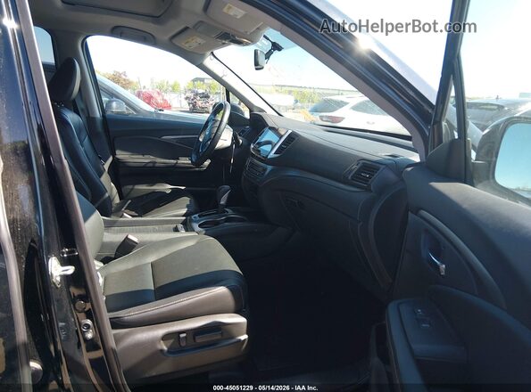 5FPYK2F6XKB001382 2019 HONDA RIDGELINE Black Front interior view