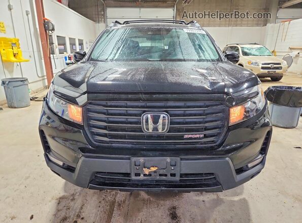 5FPYK3F10NB003012 2022 HONDA RIDGELINE Черный Вид спереди