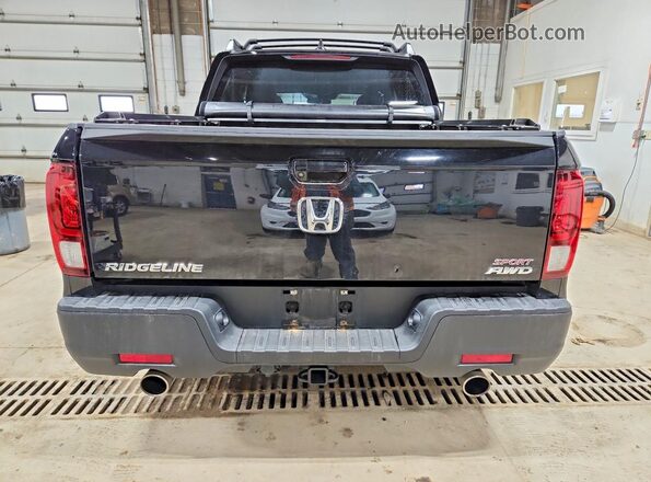 5FPYK3F10NB003012 2022 HONDA RIDGELINE Черный Вид сзади