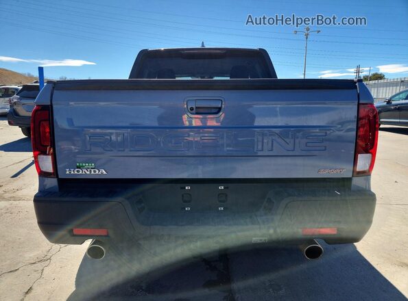 5FPYK3F10RB027588 2024 HONDA RIDGELINE Blue Widok z tyłu