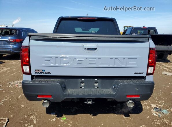 5FPYK3F12RB032923 2024 HONDA RIDGELINE Gray Widok z tyłu
