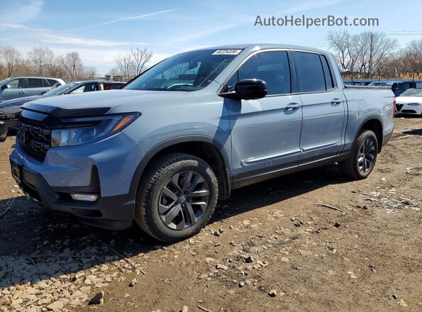5FPYK3F12RB032923 2024 HONDA RIDGELINE Gray Przód lewy