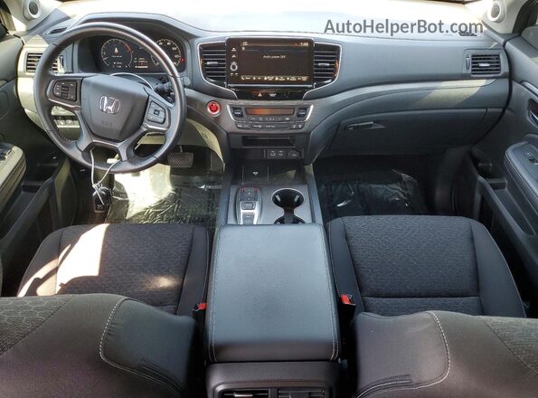 5FPYK3F12RB032923 2024 HONDA RIDGELINE Gray Widok deski rozdzielczej
