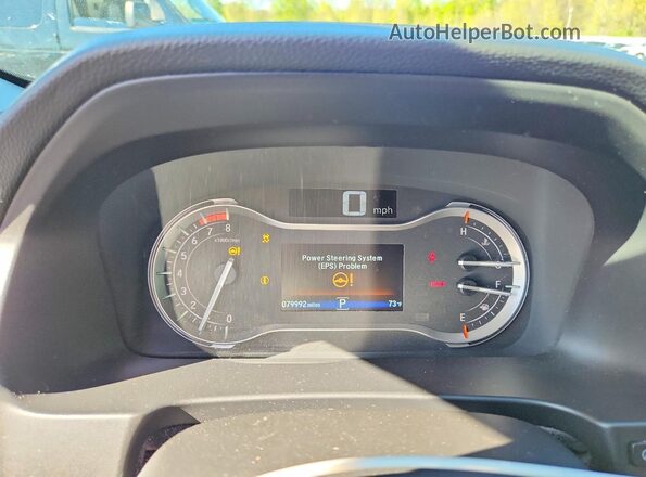 5FPYK3F13KB040289 2019 HONDA RIDGELINE Silver Вид щитка приладів