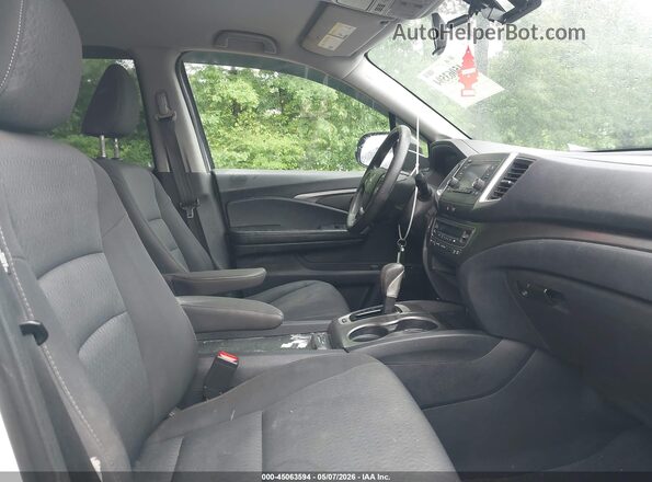 5FPYK3F14KB045145 2019 HONDA RIDGELINE White Widok wnętrza z przodu