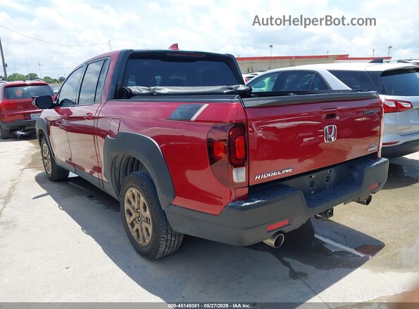 5FPYK3F16MB011226 2021 HONDA RIDGELINE Red Tył lewy
