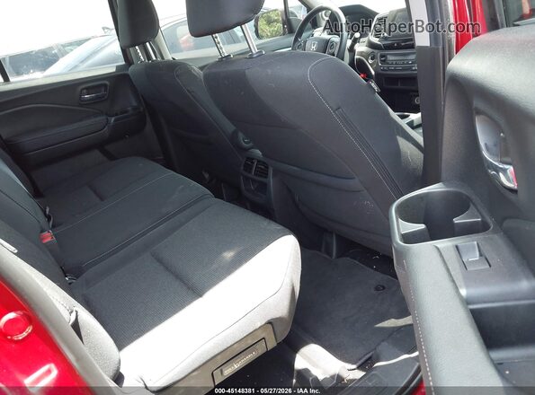 5FPYK3F16MB011226 2021 HONDA RIDGELINE Red Widok naklejki z numerem VIN