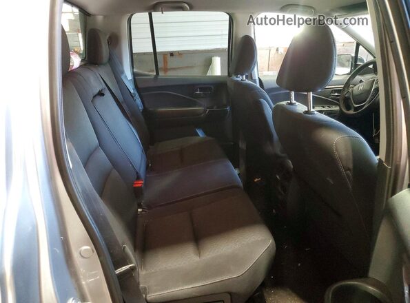 5FPYK3F18KB042734 2019 HONDA RIDGELINE Gray უკანა სავარძლების ხედი