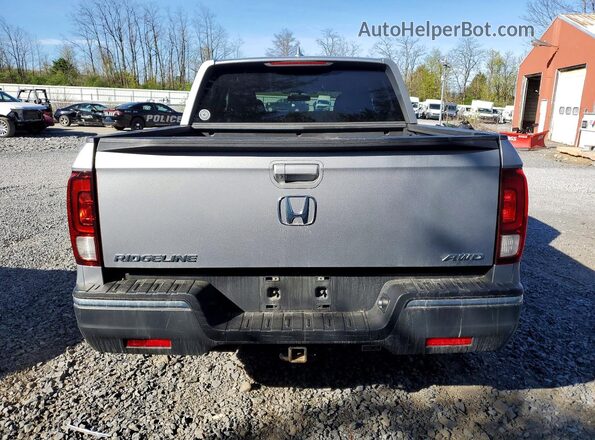 5FPYK3F18KB042734 2019 HONDA RIDGELINE Gray უკანა ხედი