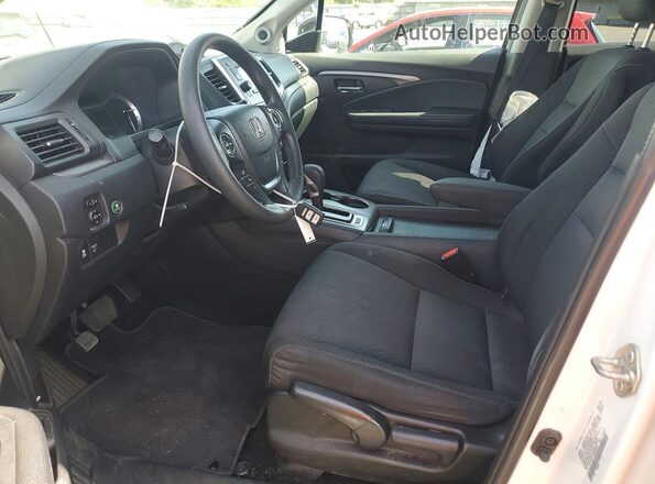 5FPYK3F18KB042832 2019 HONDA RIDGELINE Белый Вид салона спереди