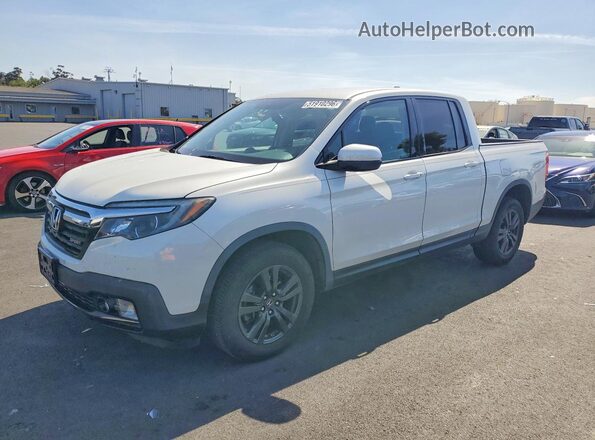 5FPYK3F18KB042832 2019 HONDA RIDGELINE Белый Передняя левая четверть