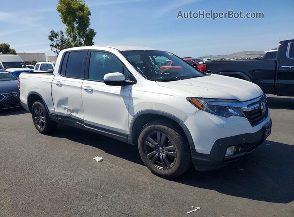 5FPYK3F18KB042832 2019 HONDA RIDGELINE Белый Передняя правая четверть