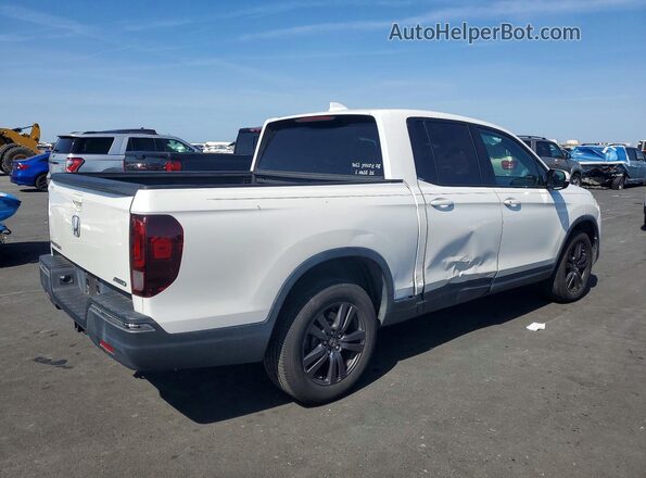 5FPYK3F18KB042832 2019 HONDA RIDGELINE Белый Задняя правая четверть