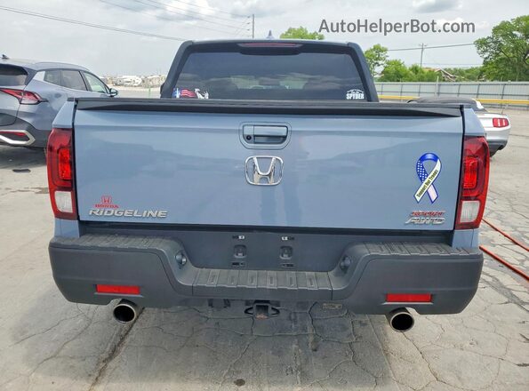5FPYK3F19PB038599 2023 HONDA RIDGELINE Синий Вид сзади